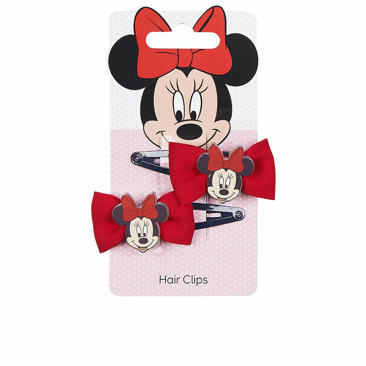 Hair Clips Inca Clips Lazo Disney 2 Units Red Lasso (2 Units) -  Beauty, Hair care -  Inca.