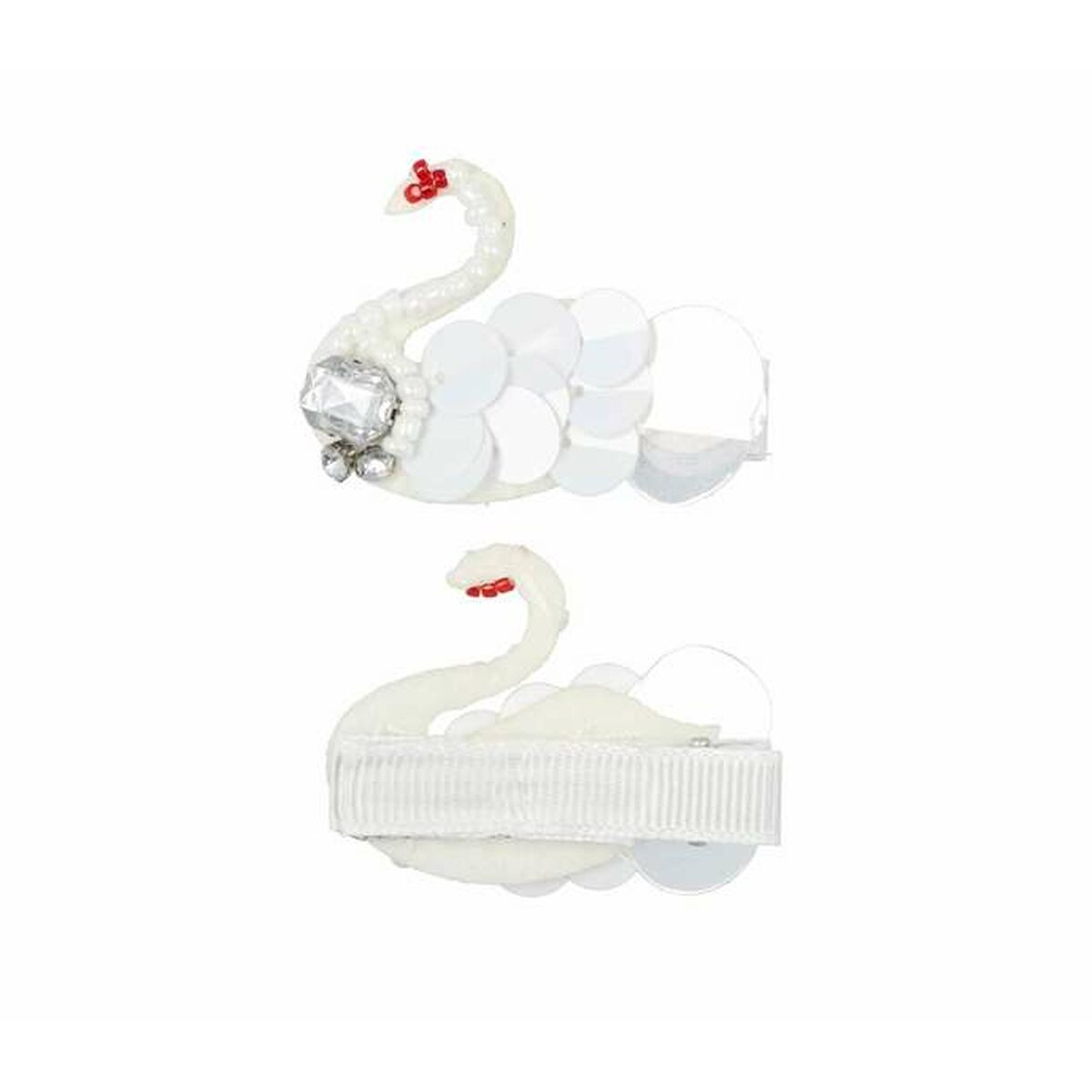 Hair Clips Inca 2 Units Swan -  Beauty, Hair care -  Inca.