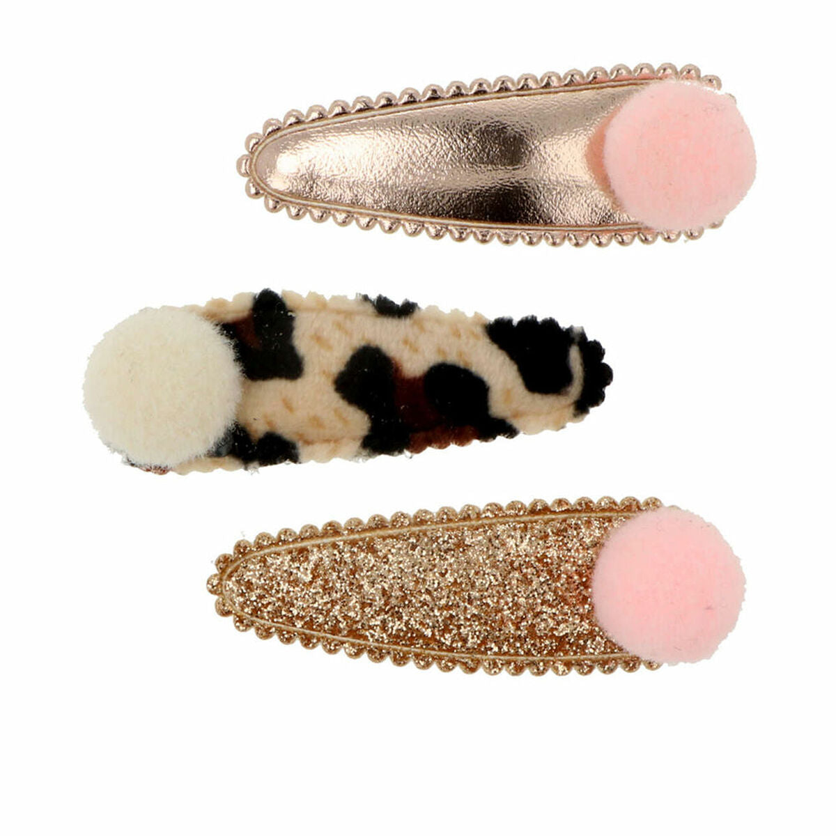 Hair Clips Inca   Pompom 3 Units -  Beauty, Hair care -  Inca.