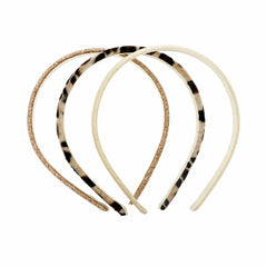 Headband Inca   Set Narrow (3 Pieces) -  Clothing, Girls -  Inca.