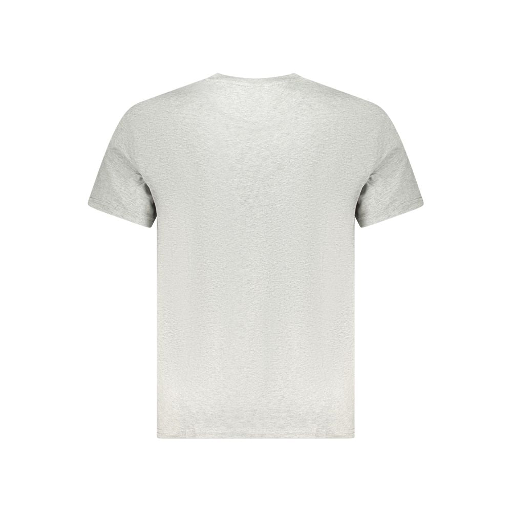 Tommy Hilfiger Gray Cotton Men T-Shirt -   -  Tommy Hilfiger.