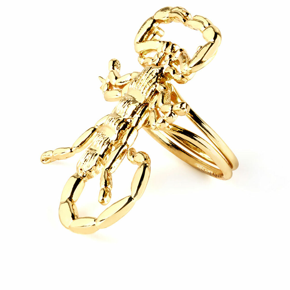 Ladies' Ring Shabama Sahara Brass gold-plated Adjustable -  Jewellery, Women -  Shabama.