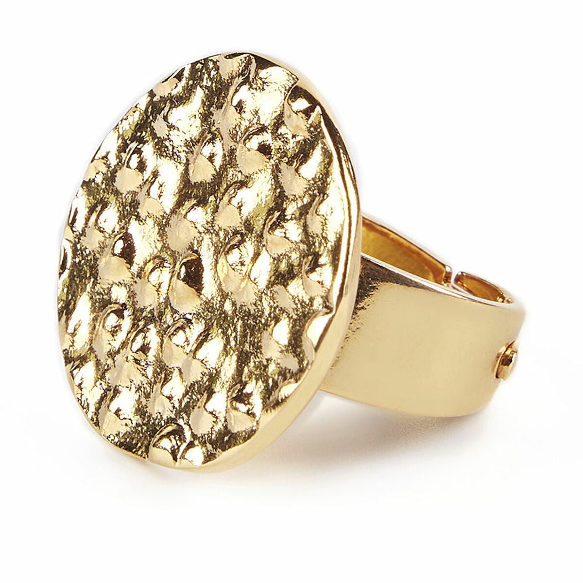 Ladies' Ring Shabama Soho Brass Flash gold-plated Adjustable -  Jewellery, Women -  Shabama.