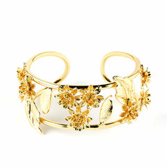 Bracelet Shabama Luxor Brass gold-plated -  Jewellery, Women -  Shabama.