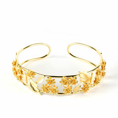 Choker Shabama Luxor Brass gold-plated -  Jewellery, Costume jewellery -  Shabama.