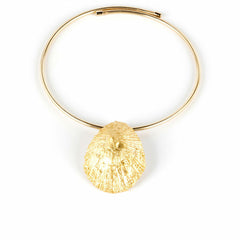 Ladies' Necklace Shabama Calobra Brass gold-plated Elastic -  Jewellery, Women -  Shabama.