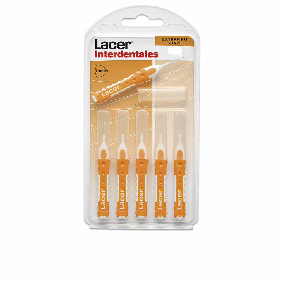 Interdental Toothbrush Lacer Soft Upright Extra-fine 6 Units -  Health and personal care, Oral care -  Lacer.