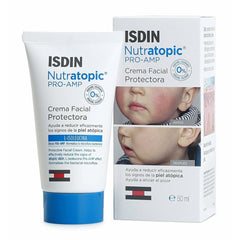 Facial Cream Isdin Nutratopic Facial Pro-Amp 50 ml -  Baby, Hygiene and care -  Isdin.