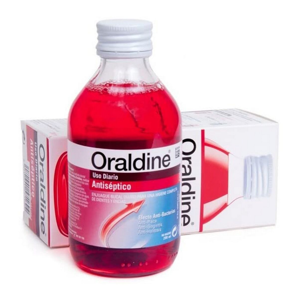 Mouthwash Oraldine Antiséptico Antiseptic 200 ml -  Health and personal care, Oral care -  Oraldine.