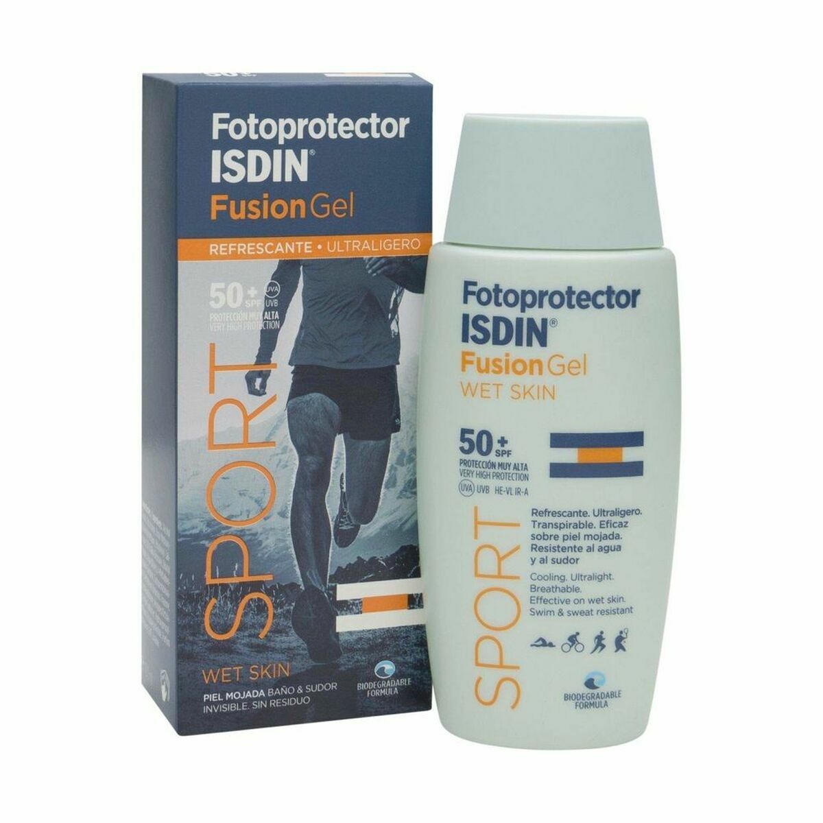 Sun Screen Gel Isdin 690018548 Gel SPF 50+ (3 Units) -  Beauty, Shaving and hair removal -  Isdin.