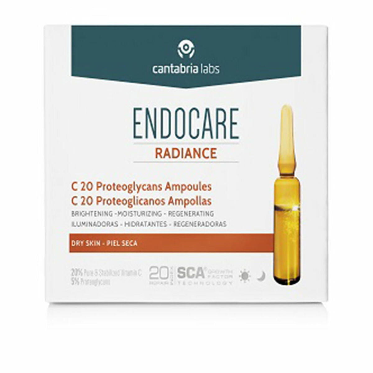 Ampoules Endocare Radiance Proteoglicanos 30 x 2 ml 2 ml -  Beauty, Skin care -  Endocare.