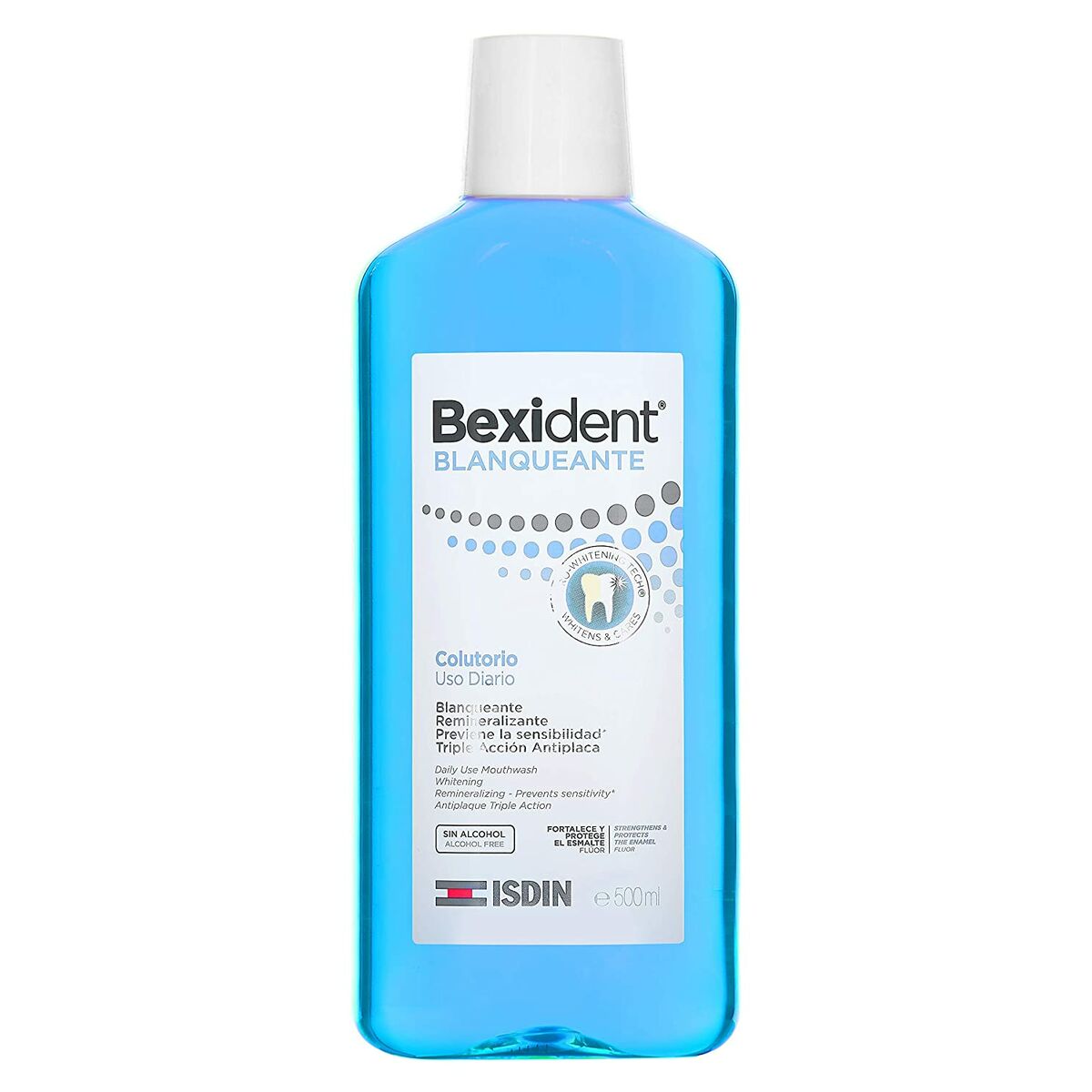 Mouthwash Isdin Bexident Whitener (500 ml) -  Health and personal care, Oral care -  Isdin.
