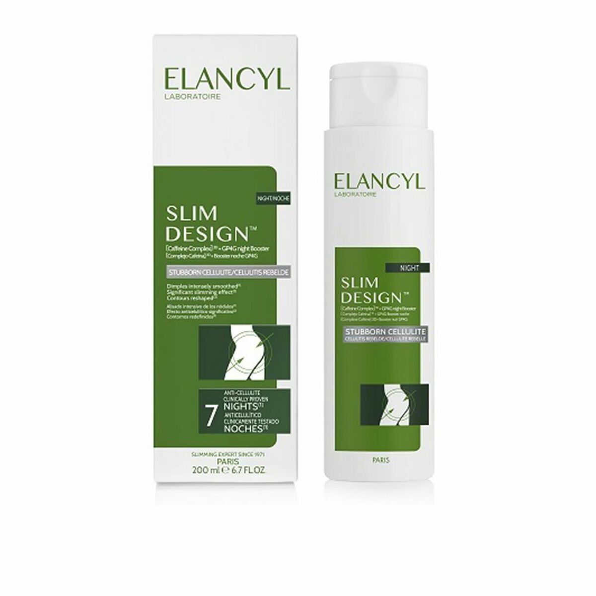 Reducing Cream Elancyl Slim Design 200 ml Gel -  Beauty, Skin care -  Elancyl.
