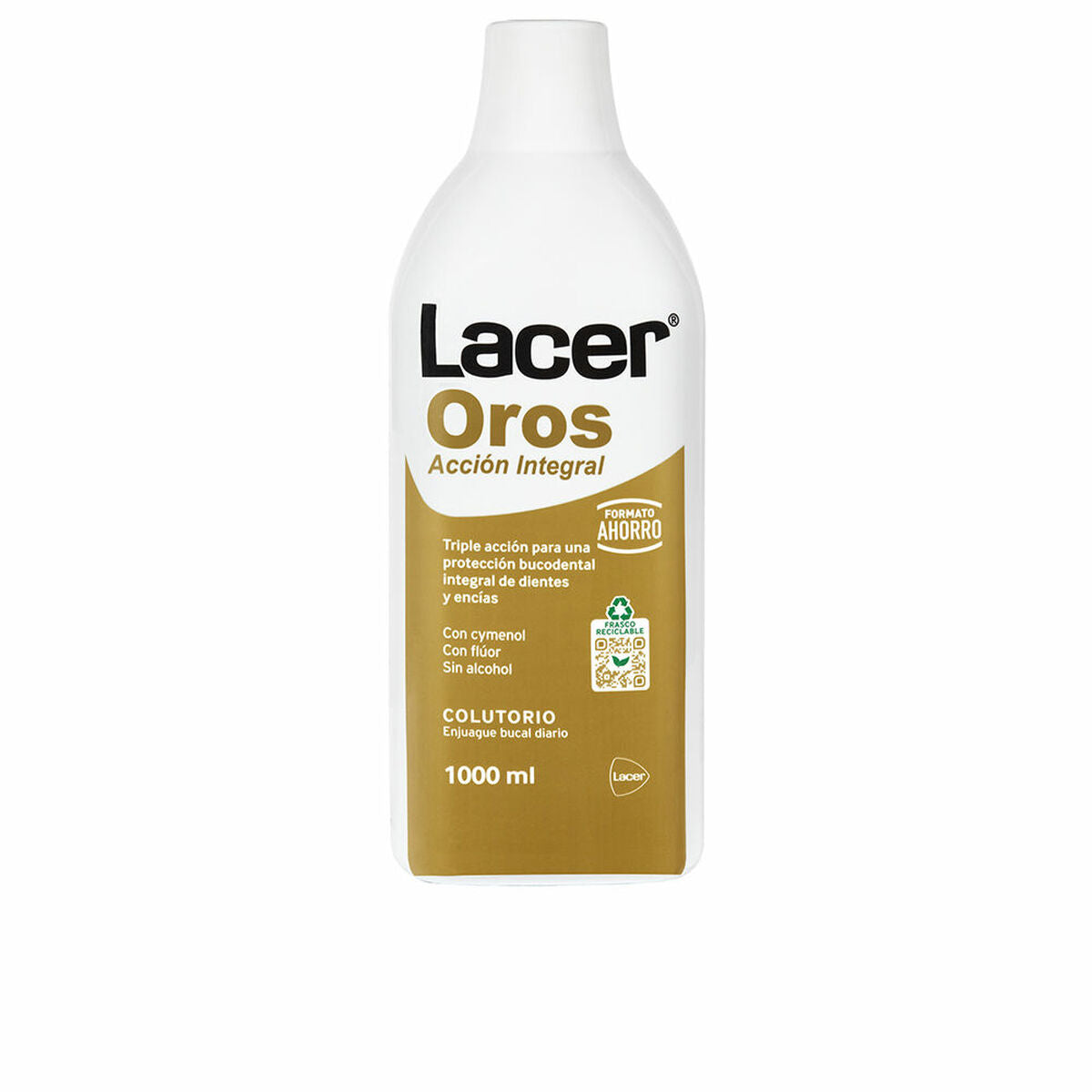 Mouthwash Lacer Oros 1 L -  Health and personal care, Oral care -  Lacer.