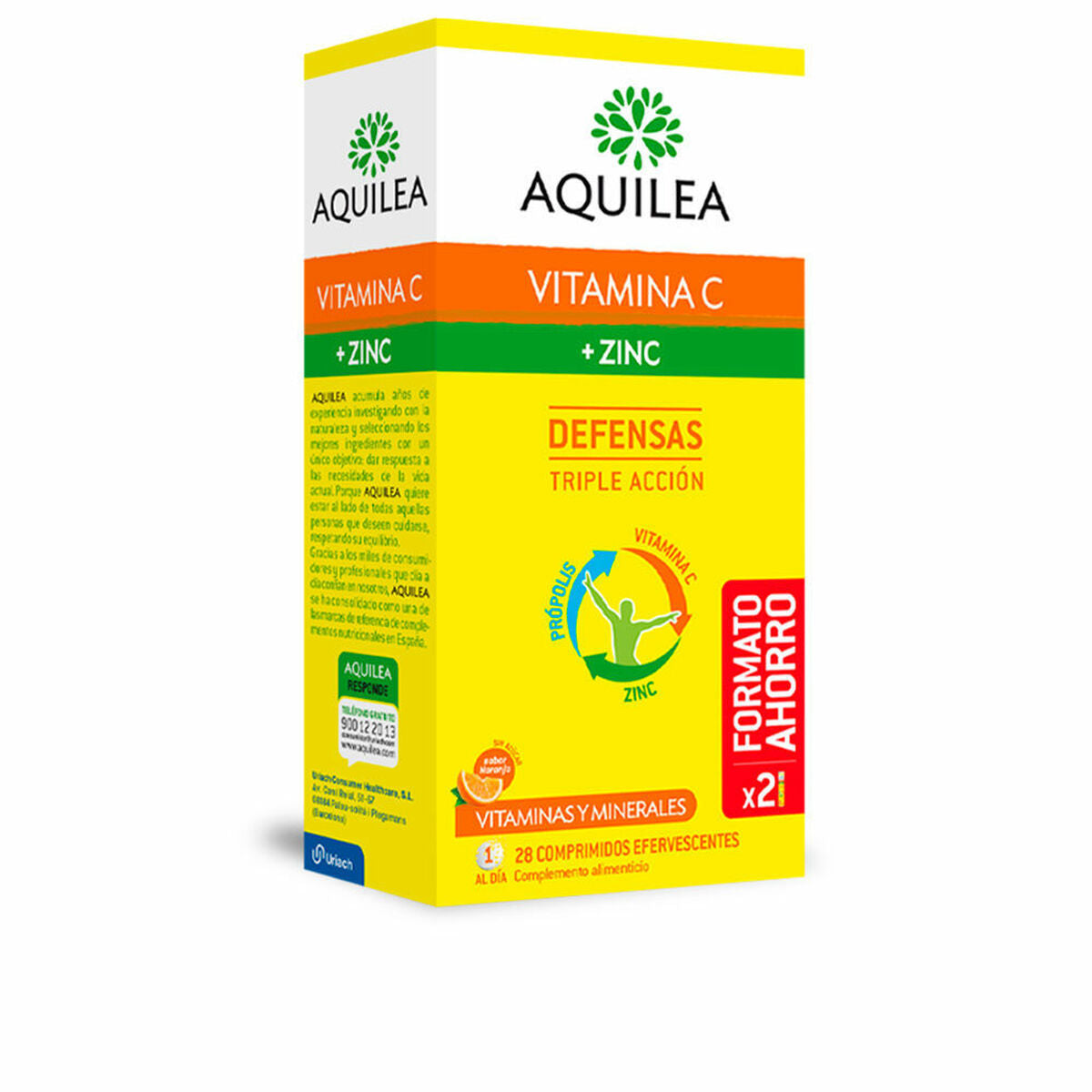Tablets Aquilea Vitamina C Zinc (28 Units) -  Beauty, Skin care -  Aquilea.