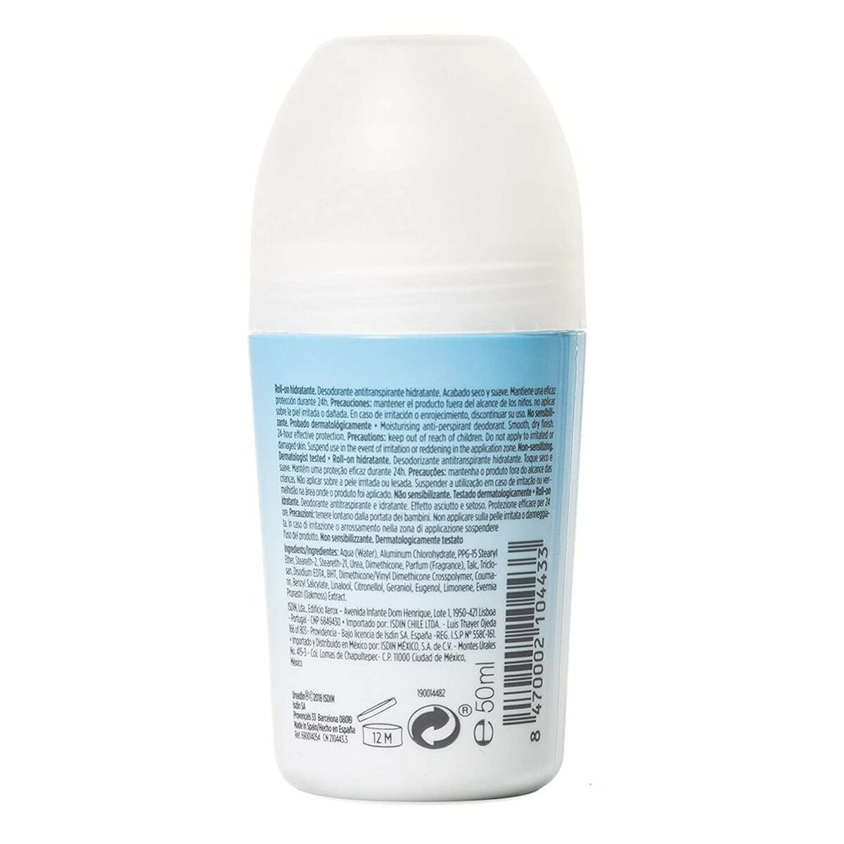Roll-On Deodorant Isdin Ureadin Moisturizing (50 ml) -  Beauty, Bathing and personal hygiene -  Isdin.