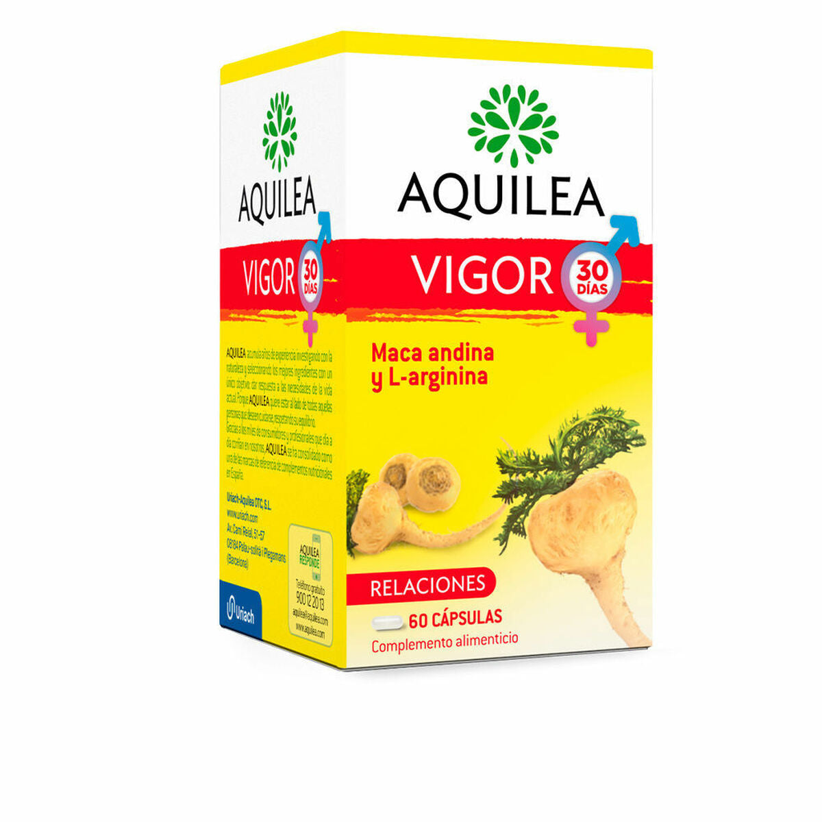 Atomiser Bottle Aquilea Vigor (60 Units) -  Beauty, Utensils and accessories -  Aquilea.