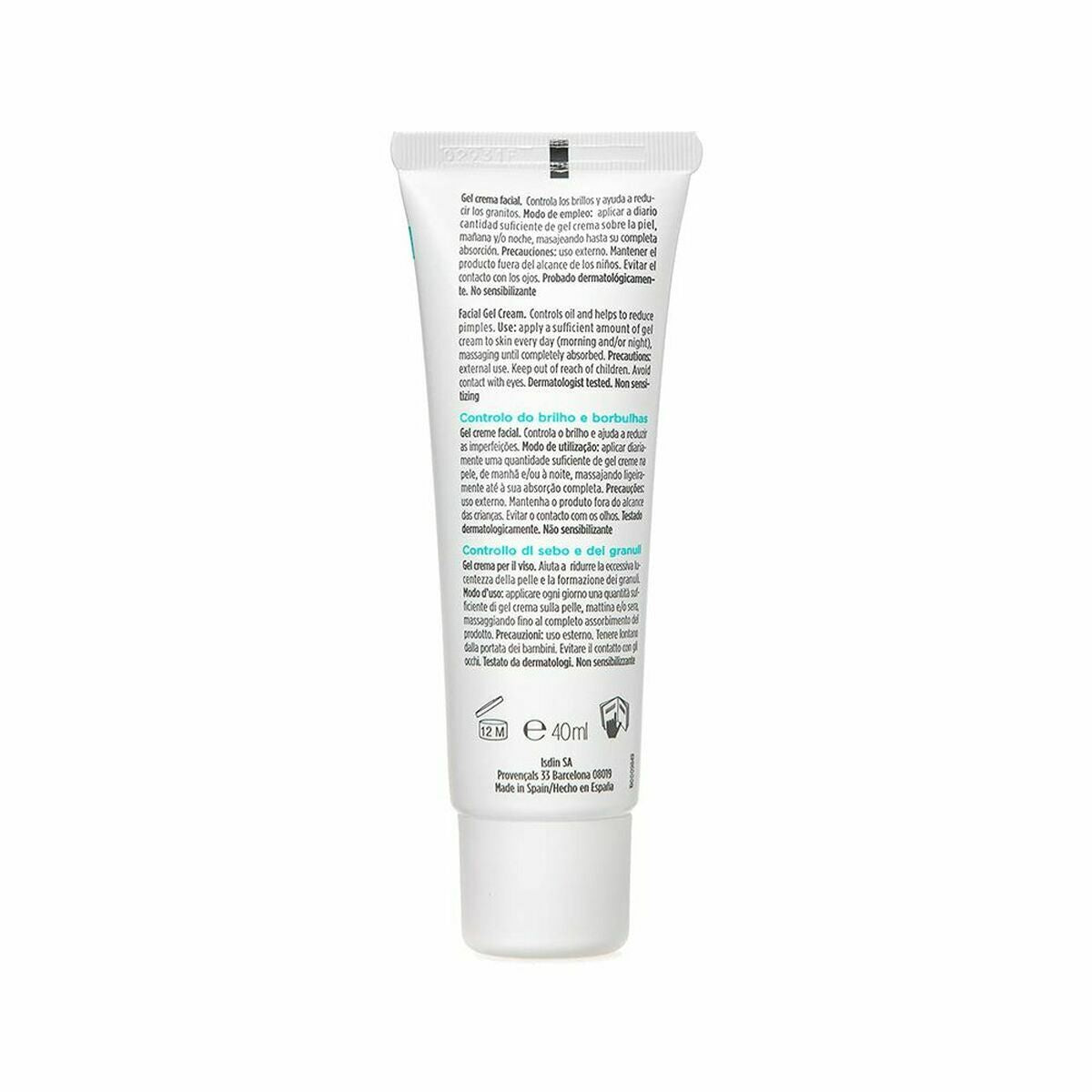 Acne Skin Treatment Isdin 3-50825 40 ml -  Beauty, Skin care -  Isdin.