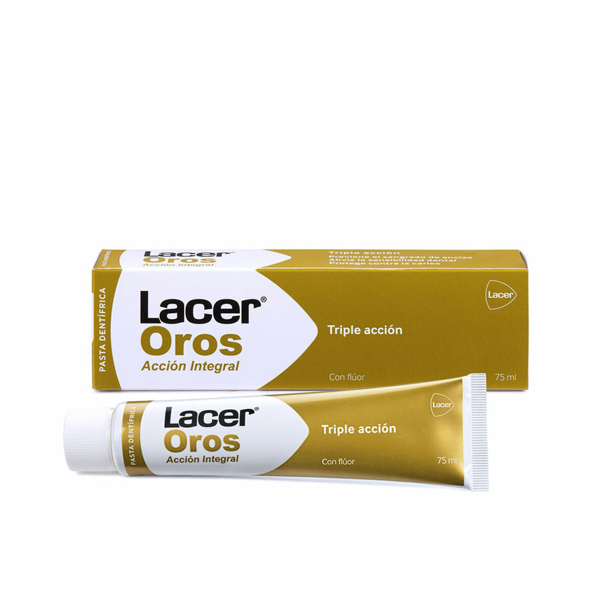 Triple Action Toothpaste Lacer Oro   (75 ml) -  Health and personal care, Oral care -  Lacer.