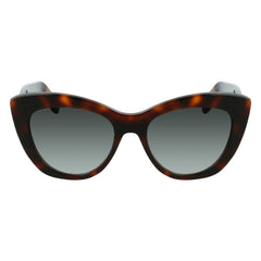 Salvatore Ferragamo Brown Acetate Sunglasses -   -  Salvatore Ferragamo.