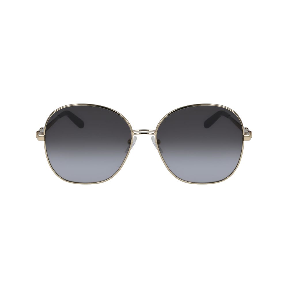Salvatore Ferragamo Gold Metal Sunglasses -   -  Salvatore Ferragamo.