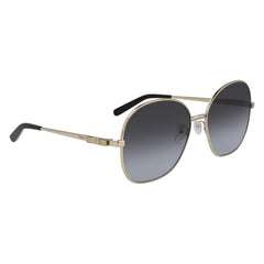 Salvatore Ferragamo Gold Metal Sunglasses -   -  Salvatore Ferragamo.