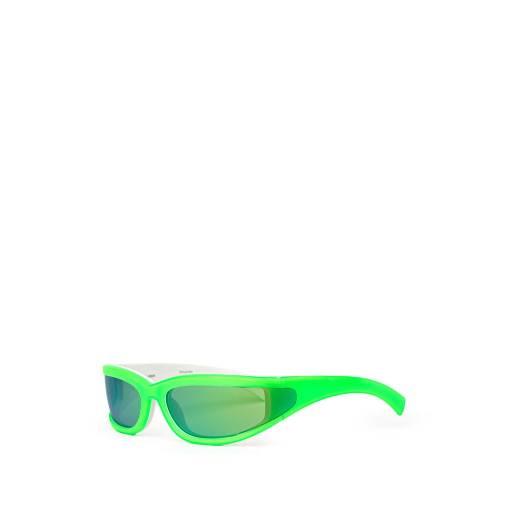 Bottega Veneta Green Acetate Sunglass -   -  Bottega Veneta.