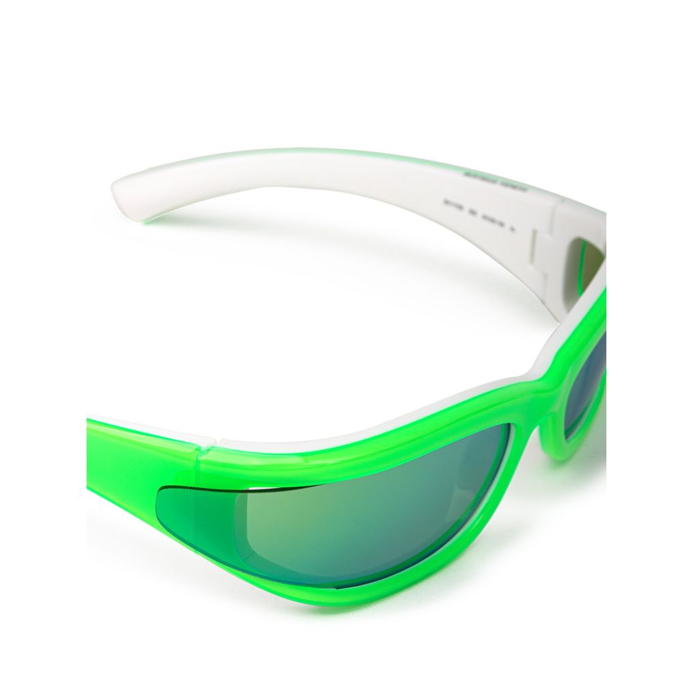 Bottega Veneta Green Acetate Sunglass -   -  Bottega Veneta.