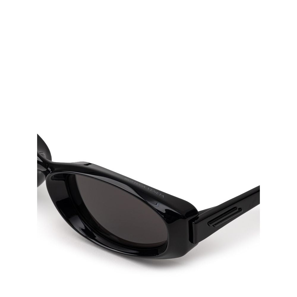 Bottega Veneta Black Acetate Sunglass -   -  Bottega Veneta.