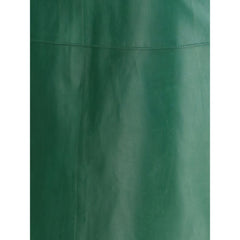 P.A.R.O.S.H. Leather midi Skirt -   -  P.A.R.O.S.H..