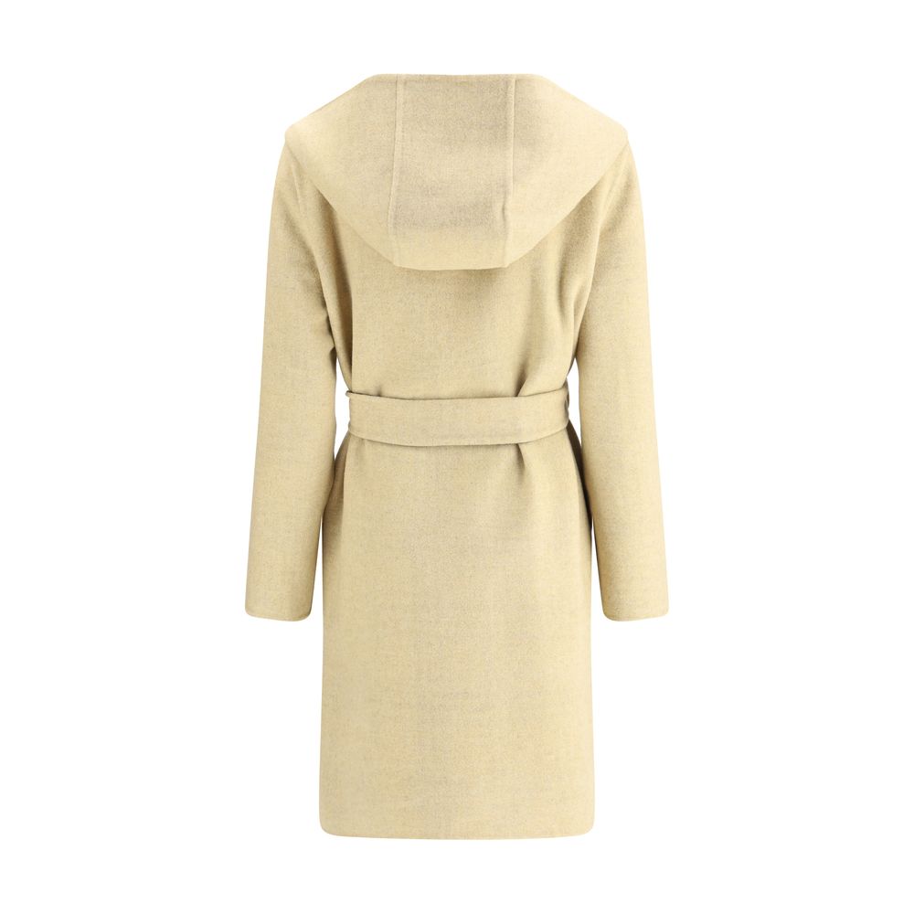 Burberry Reversible wool robe Coat -   -  Burberry.