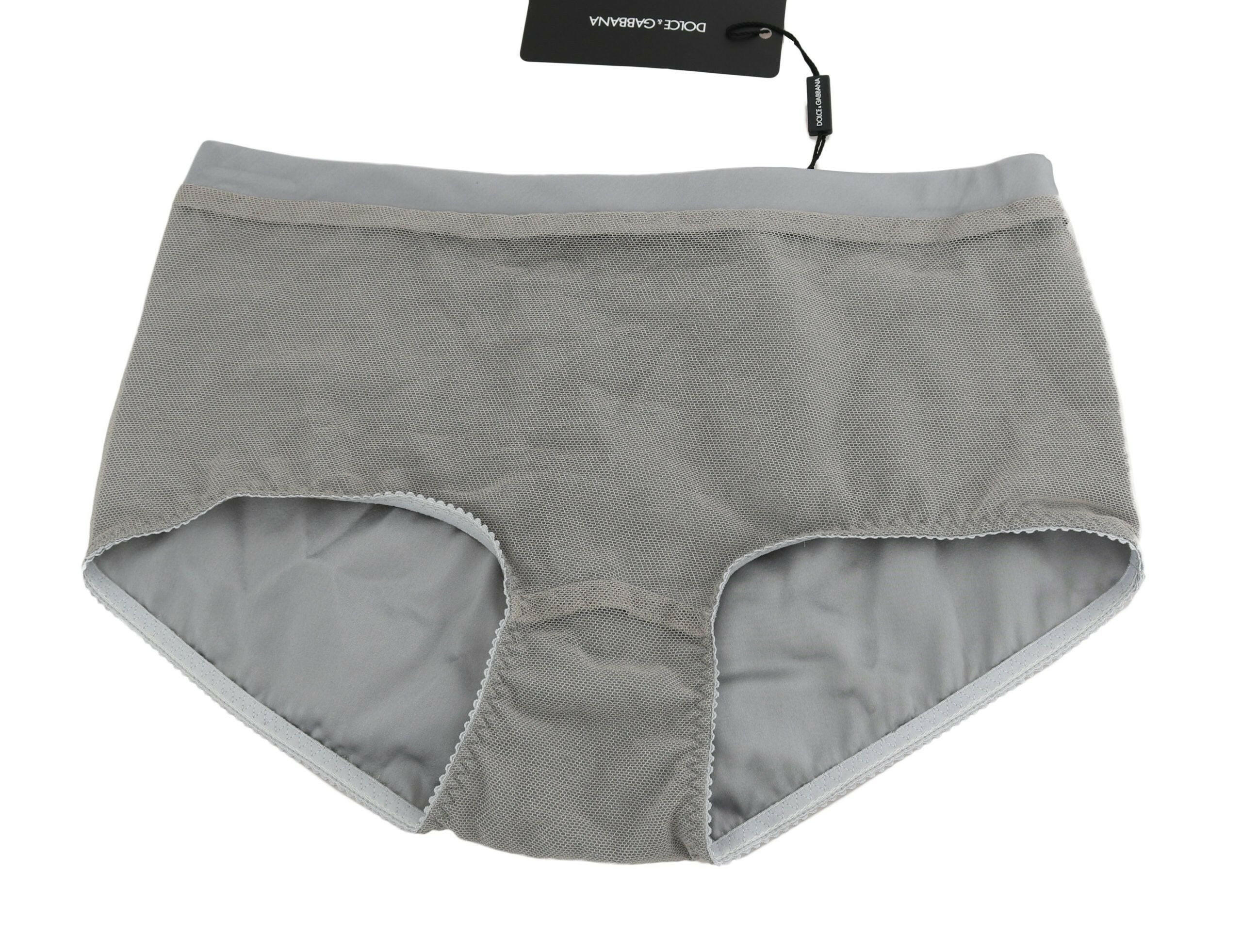 Dolce & Gabbana Underwear Silver With Net Silk Bottoms -   -  Dolce & Gabbana.
