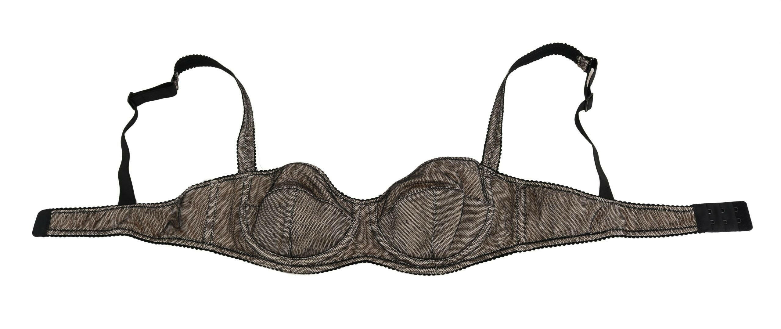 Dolce & Gabbana Brown Regg Balconcino Imbottito Bra Underwear -   -  Dolce & Gabbana.