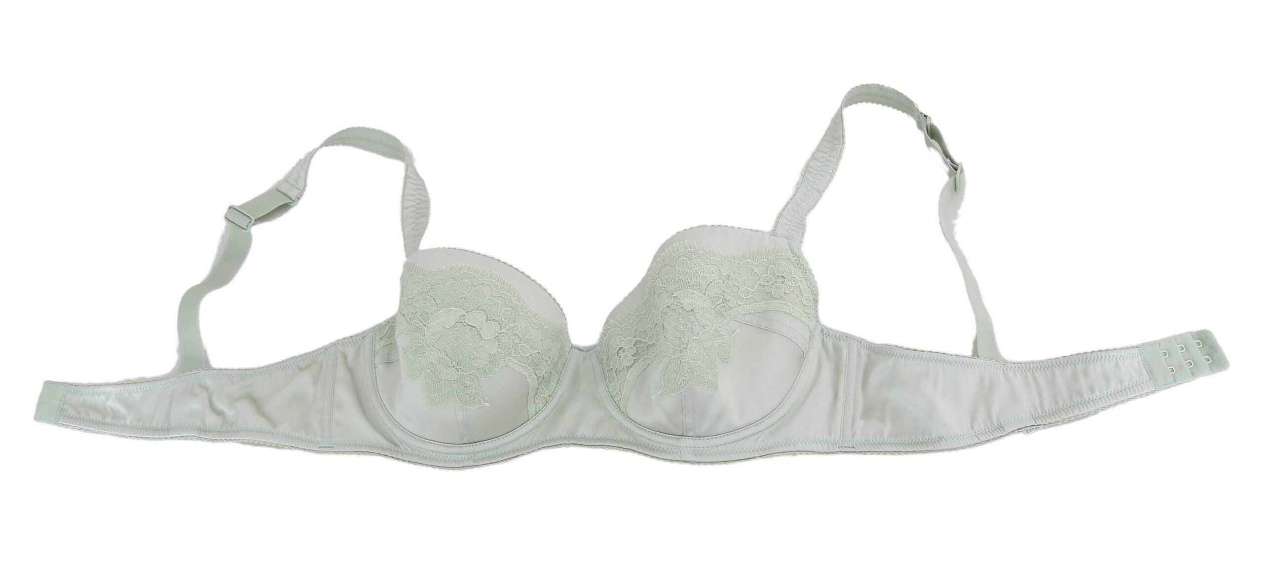 Dolce & Gabbana Green Balconcino Bra Floral Lace Underwear -   -  Dolce & Gabbana.