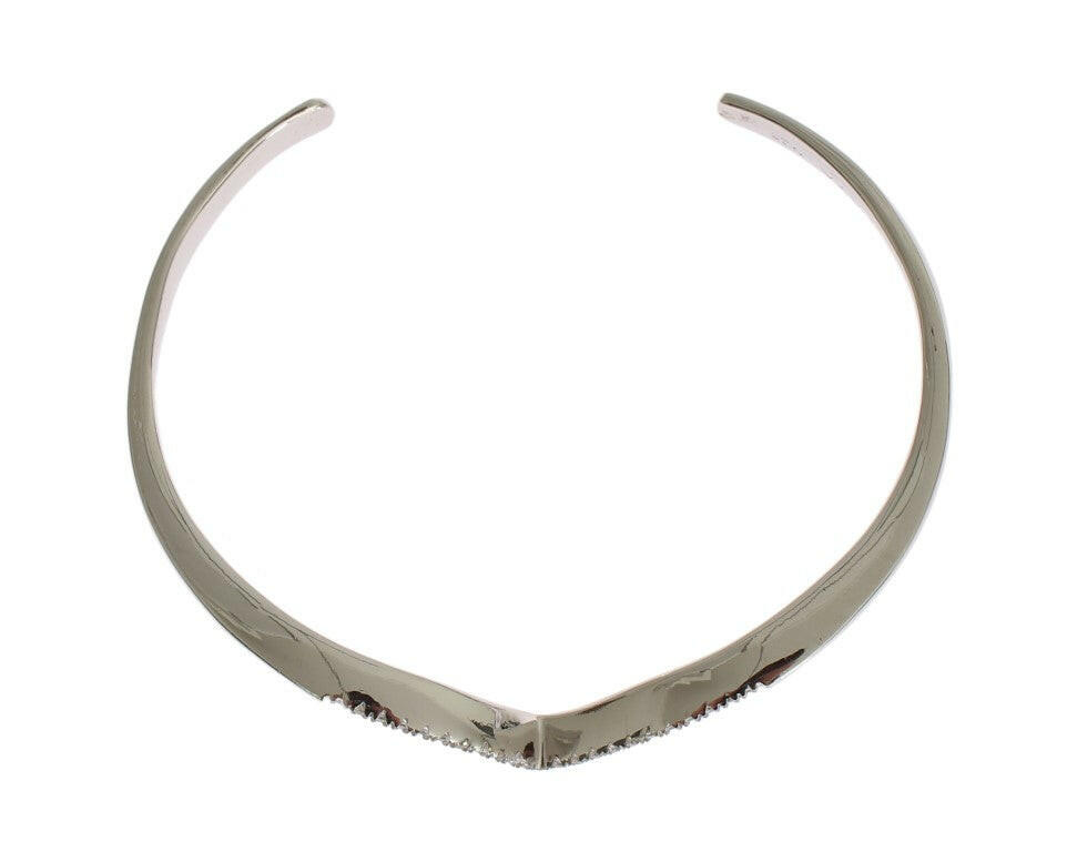 Nialaya Skyfall CZ 925 Silver Bangle Bracelet -   -  Nialaya.