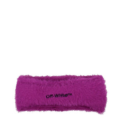 Off-White Purple Fabric Headbands -   -  Off-White.