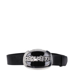 Dsquared² Black Leather Belts -   -  Dsquared².