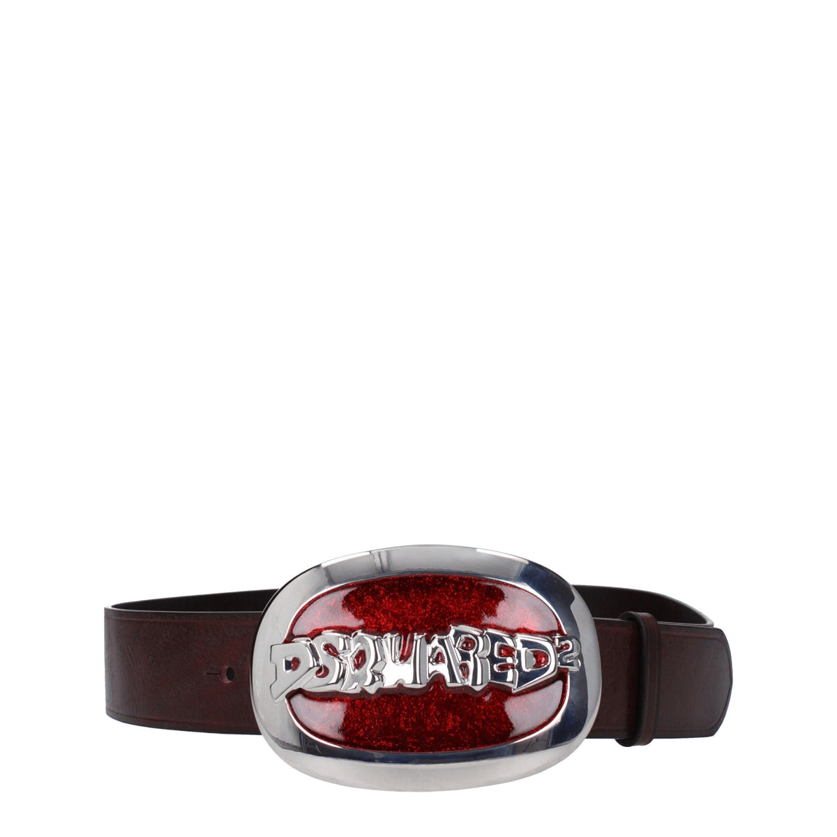 Dsquared² Brown Leather Regular Belts -   -  Dsquared².
