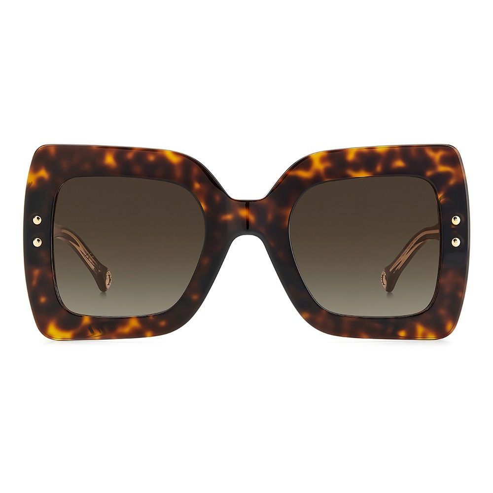 Carolina Herrera Brown Acetate Sunglasses -   -  Carolina Herrera.