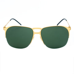 Italia Independent Gold Metal Sunglasses -   -  Italia Independent.