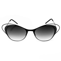Italia Independent Black Metal Sunglasses -   -  Italia Independent.