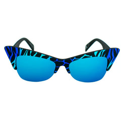 Italia Independent Blue Acetate Sunglasses -   -  Italia Independent.