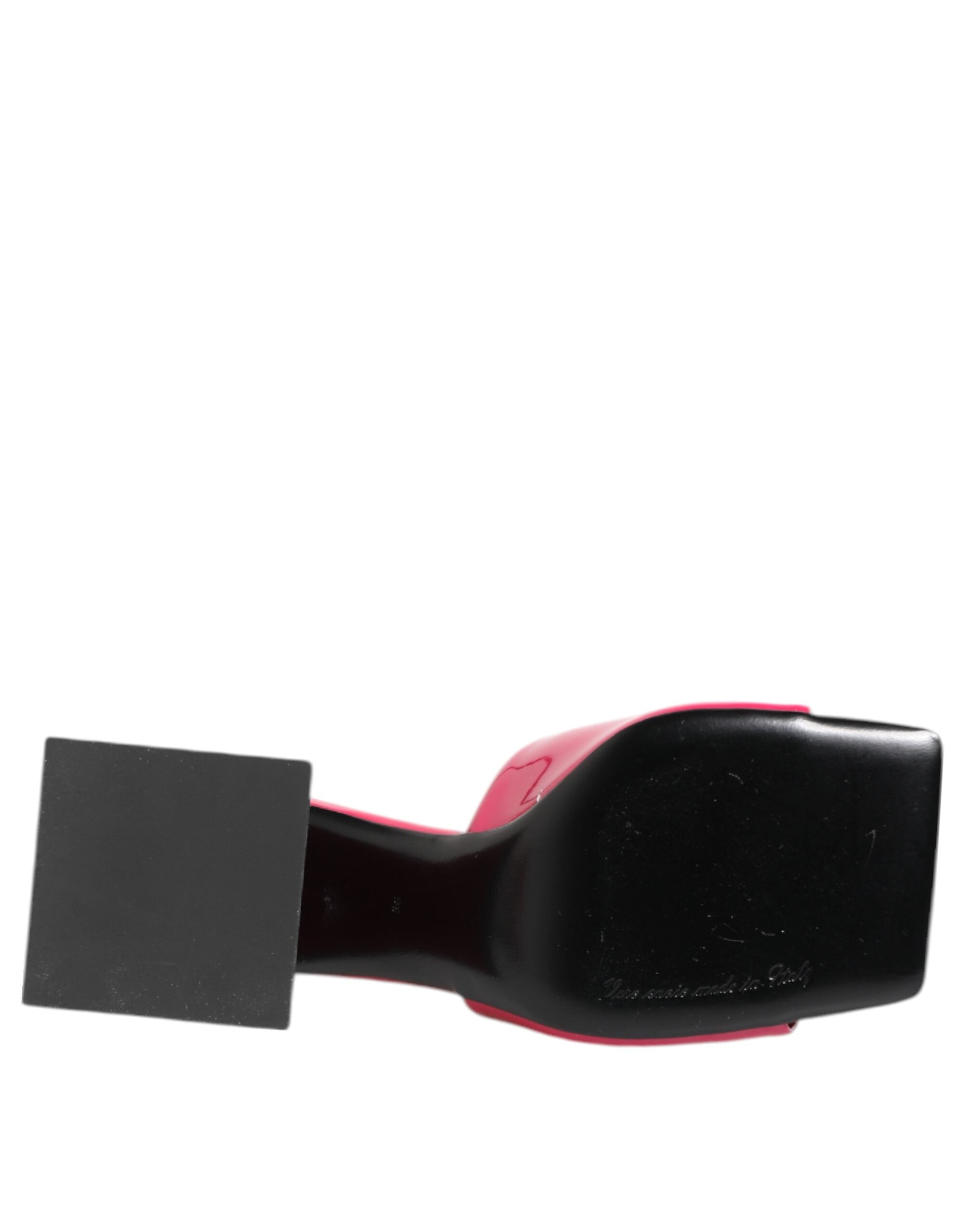 Dolce & Gabbana Pink Open Toe Block Heel Mules Sandals Shoes -   -  Dolce & Gabbana.