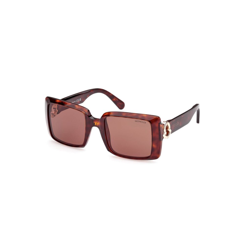 Moncler Brown Pantograph Sunglasses -   -  Moncler.
