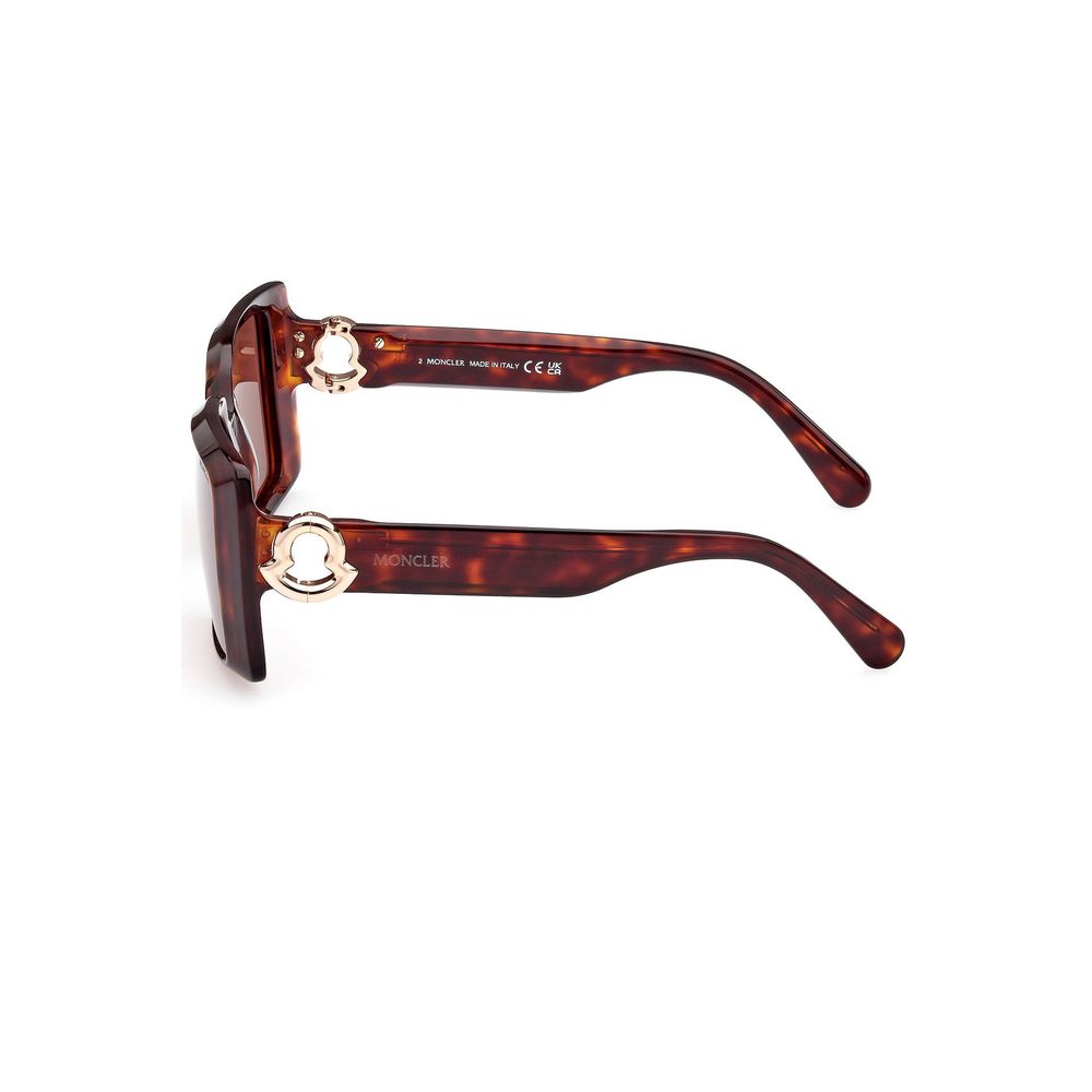 Moncler Brown Pantograph Sunglasses -   -  Moncler.
