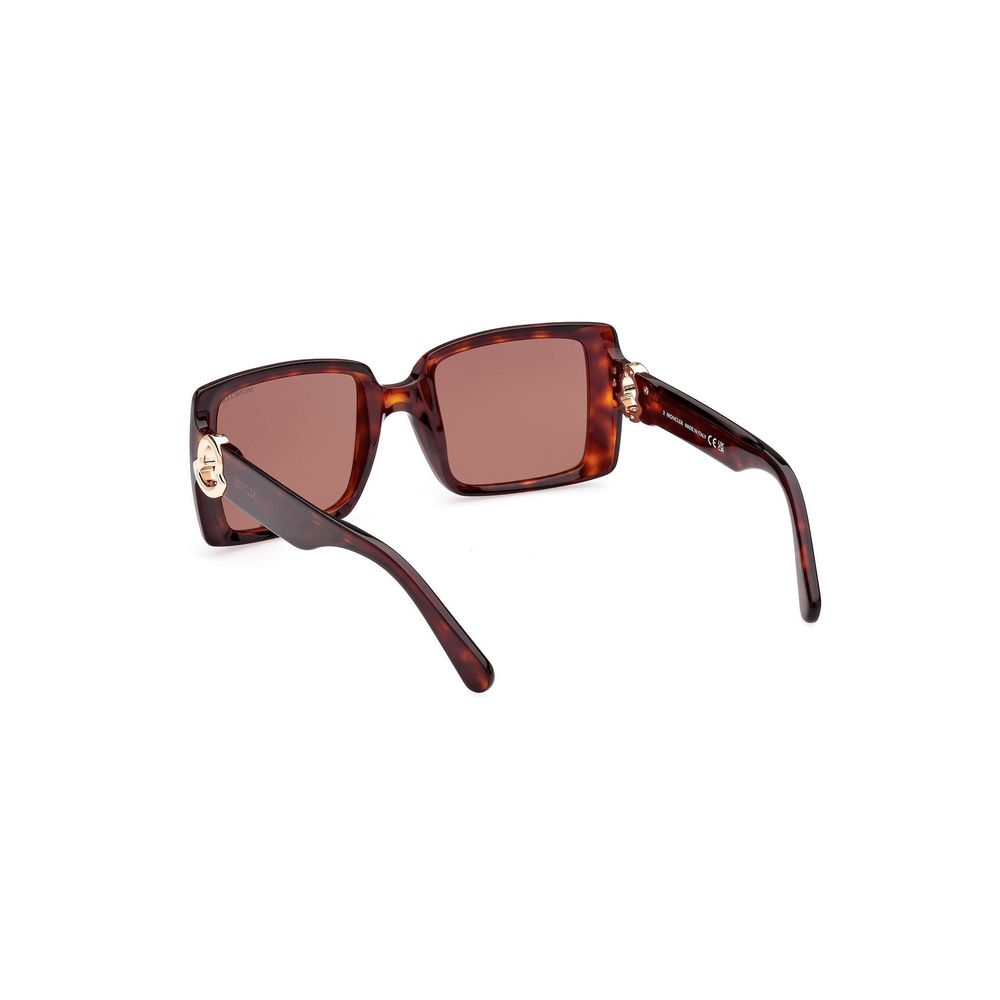 Moncler Brown Pantograph Sunglasses -   -  Moncler.