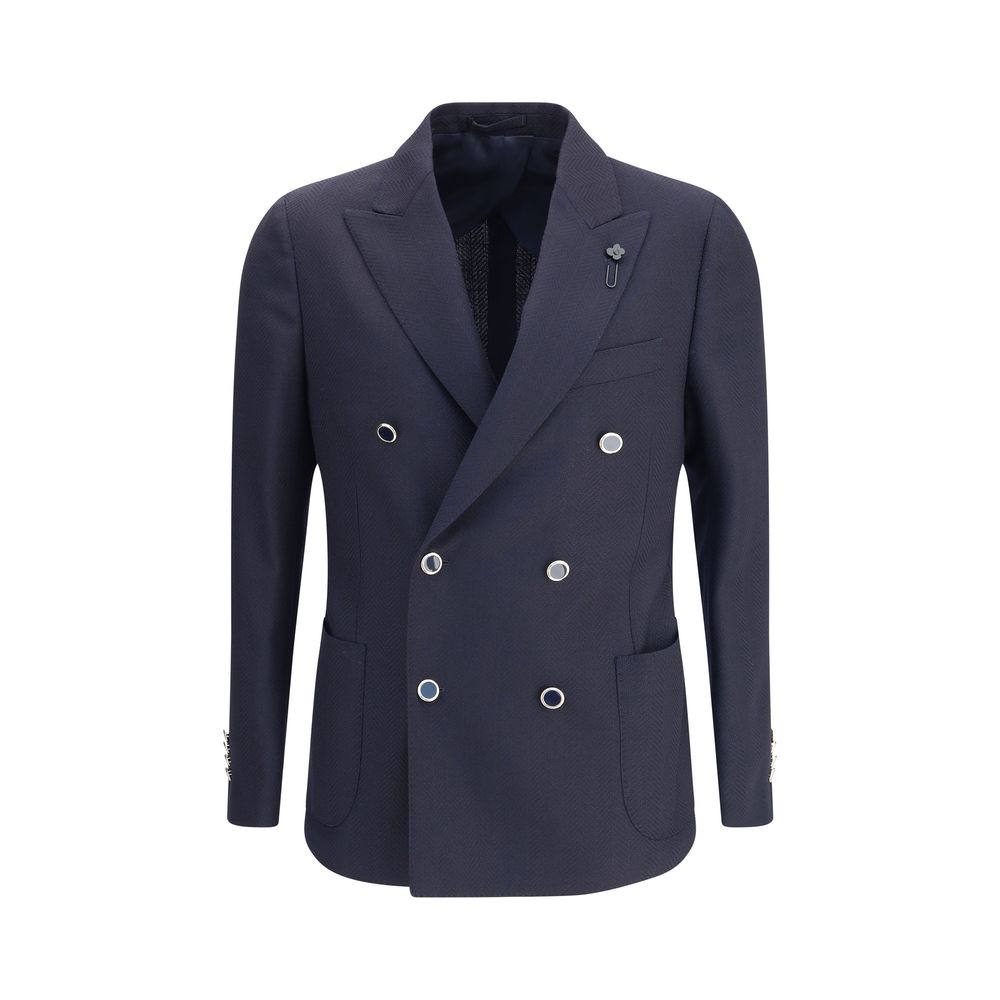 Lardini Double-breasted Blazer -   -  Lardini.