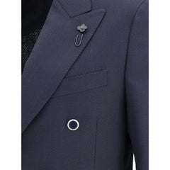 Lardini Double-breasted Blazer -   -  Lardini.