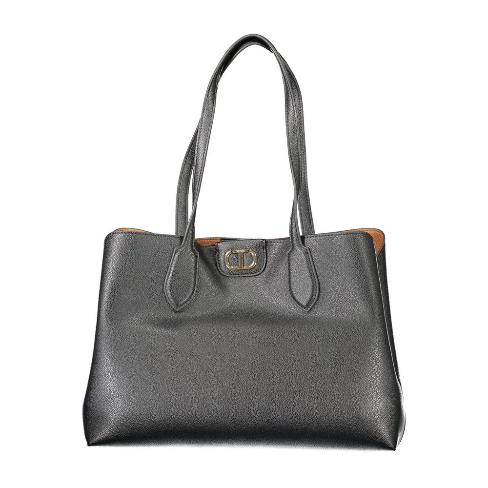 Twinset Black Polyethylene Women Handbag -   -  Twinset.