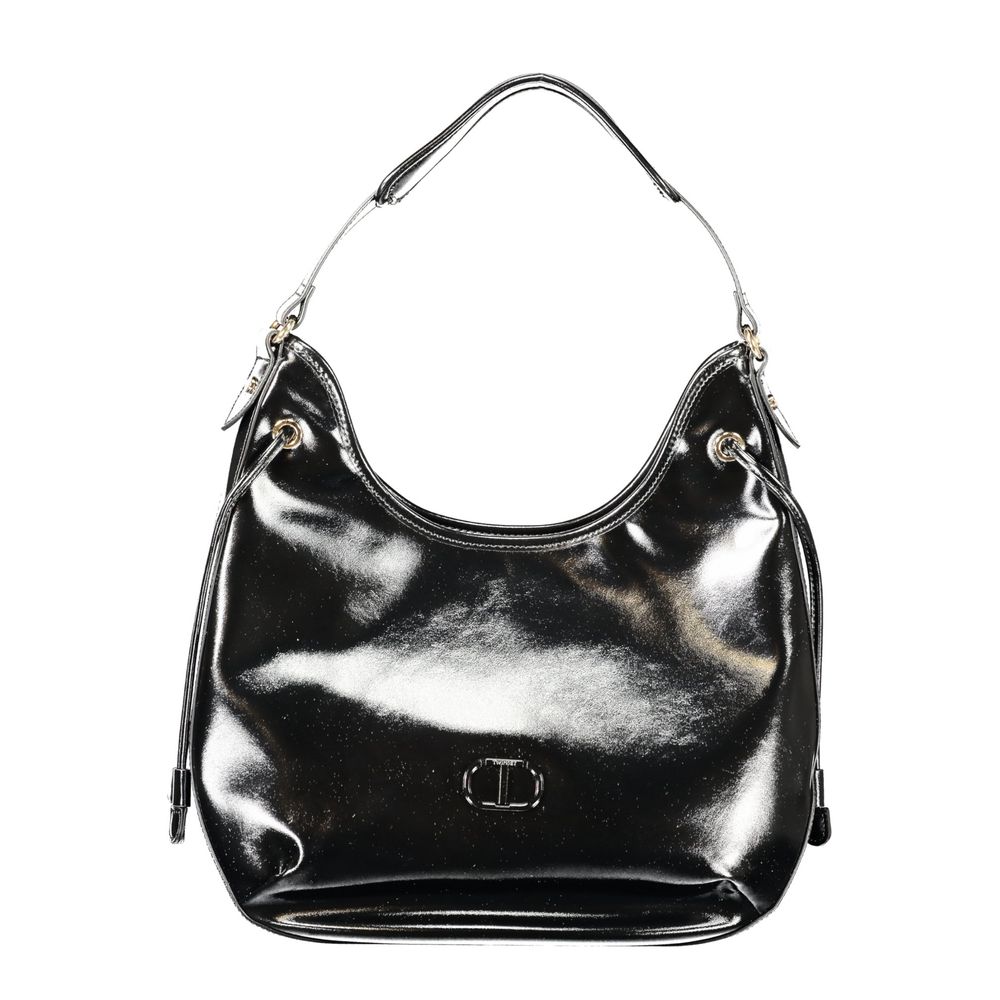 Twinset Black Polyethylene Women Hobo Bag -   -  Twinset.